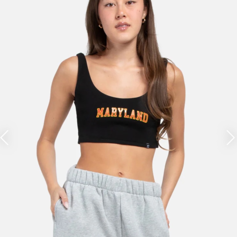 Hype and Vice Maryland Crop Top